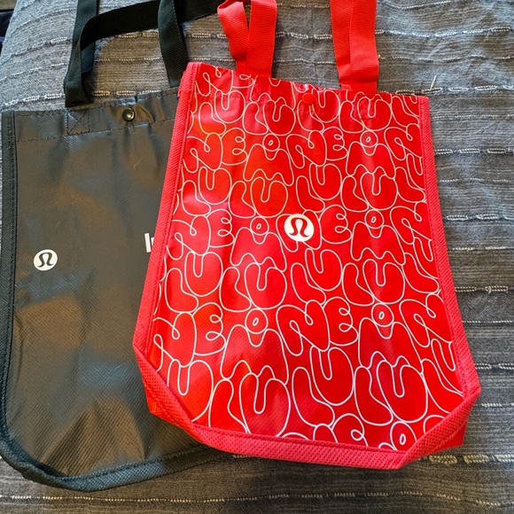 lululemon athletica Red and Black Tote Bags - Picture 1 of 7
